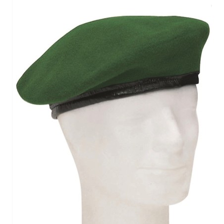 German genuine beret, green