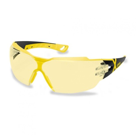 Safety glasses Uvex Pheos CX2, black/yellow