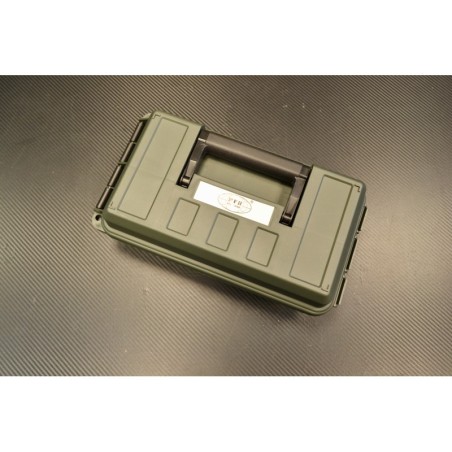 US Ammo Case, plastic, OD green 