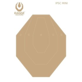 Бумажные мишени для стрельбы RS IPSC Mini