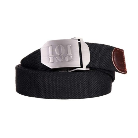 Ремень 101INC Style 8 с серебряной пряжкой