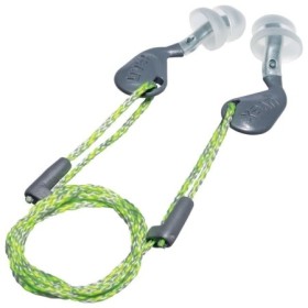 UVEX Xact-fit Multi Reusable Earplugs - Anatomical Oval Design and Insertion Stems Close-Up