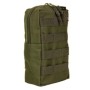 101 INC MOLLE Vertical Accessory Pouch - Olive Green