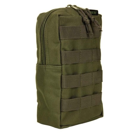 Вертикальный подсумок для аксессуаров 101 INC MOLLE - Оливковый