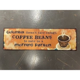 Металлический знак - Coffee Beans