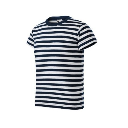 Футболка Malfini Sailor Kids с синими полосками