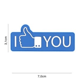 Знак-липучка "I Like You" 3D