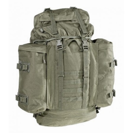 AB Saksa Matkakott Mountain 80L - oliivroheline