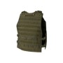 Invader Gear MMV taktikaline vest, oliiviroheline värv, tagantvaade.