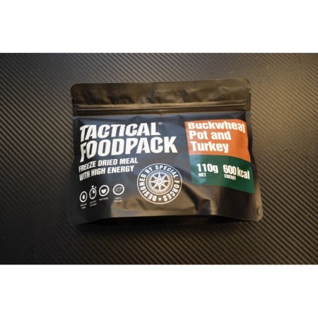Tactical Foodpack Buckwheat Pot and Turkey, 110g