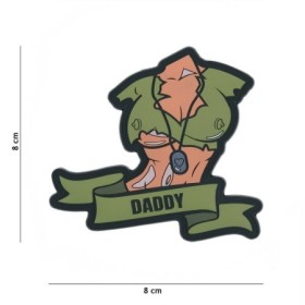 Знак-липучка "Daddy girl" 3D