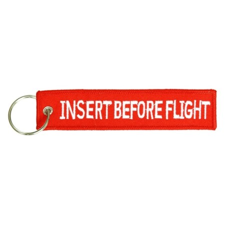 Брелок "Insert before flight"