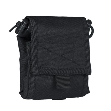Дамп-сумка, складная, черная