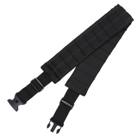 Узкий тактический ремень Fostex MOLLE - Черный