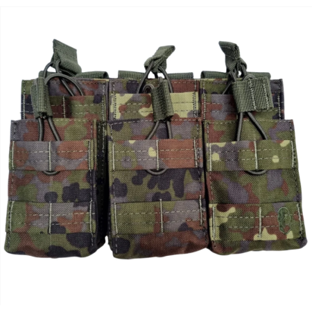 Shadow Gear Open-top kolmene duo salvetasku flecktarn