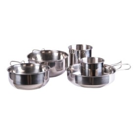 Набор для приготовления пищи из нержавеющей стали Mil-tec 5pcs
