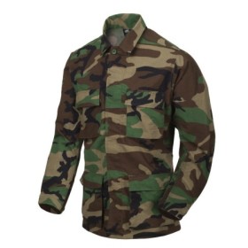 Рубашка Helikon BDU - PolyCotton Ripstop - US Woodland