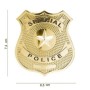 Нагрудный знак "Special police" золотой