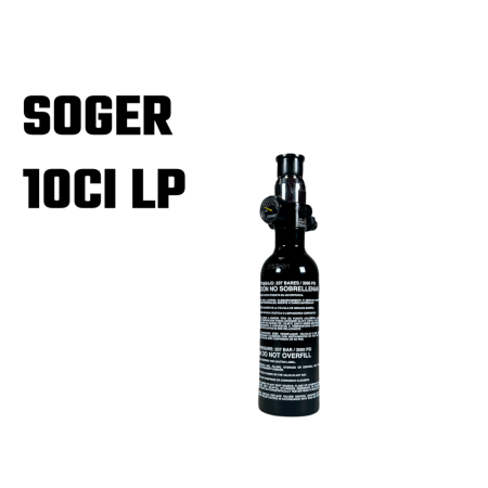 Воздушный бак Soger 10ci 3000psi с регулятором SLP