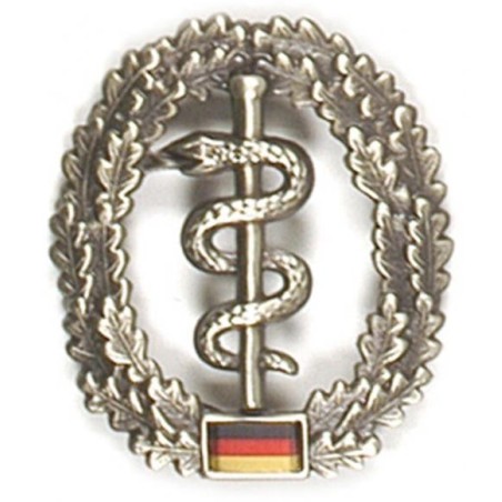 Metallist Bundeswehri bareti märk, Sanitäter