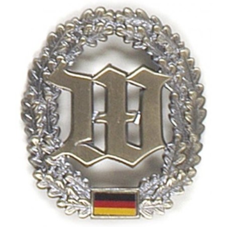 Metal Bundeswehr beret crest, Wachbataillon