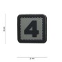 Velcro PVC embleem