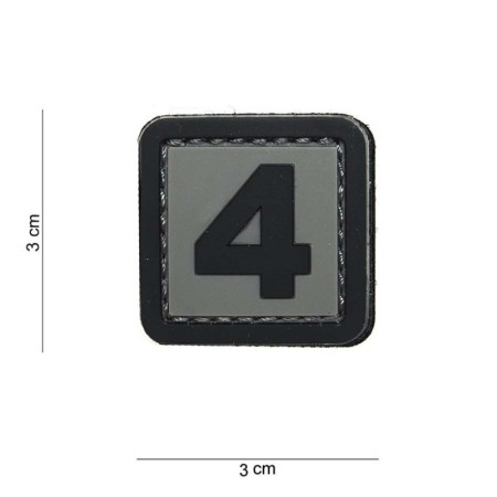 Velcro PVC embleem