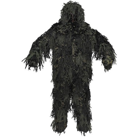 Ghillie Jackal 3-D Body kamuflaaži ülikond täisvaates