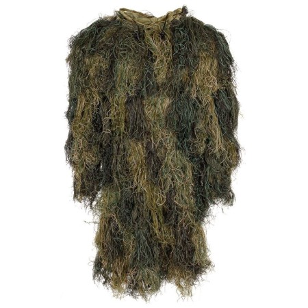 MFH Ghillie Camo Parka displayed in full view