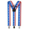 Suspenders for pants, USA - Stars and Stripes