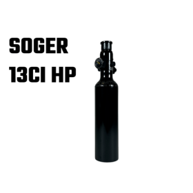 Soger air tank 13ci 3000psi with HP regulator