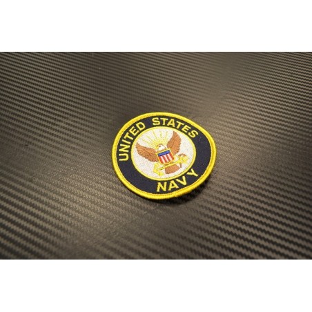 Textile patch, "United States Navy"