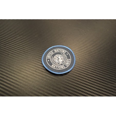 Textile patch, "United Nations"