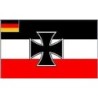 Lipp "German Empire with Iron Cross" 90x150cm