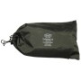 MFH reversible camo net packed inside its drawstring transport bag