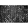 MFH Camo Net "Basic" - Close-Up View of Black Mesh Texture and Fabric Detail