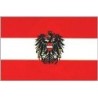 Flag Austria with Eagle, 90x150cm