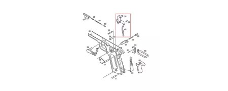 Spare parts, accessories and repair kits for airsoft pistols and handguns.